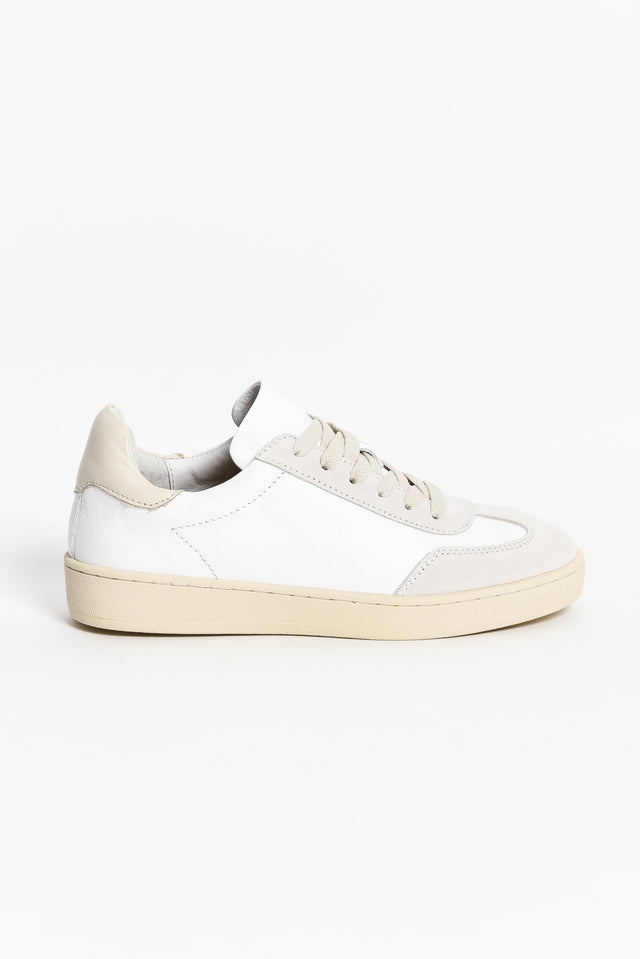 Abbie Cream Leather Sneaker image 4