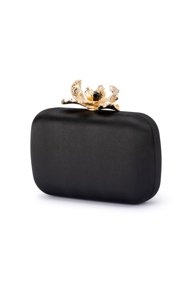 Adele Black Orchid Clutch image 4