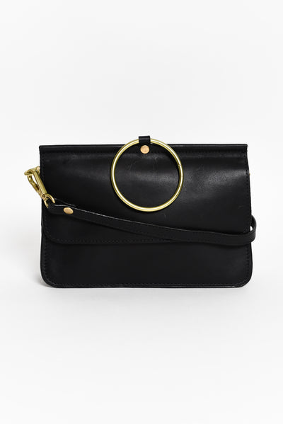 Ainsley Black Crossbody Bag