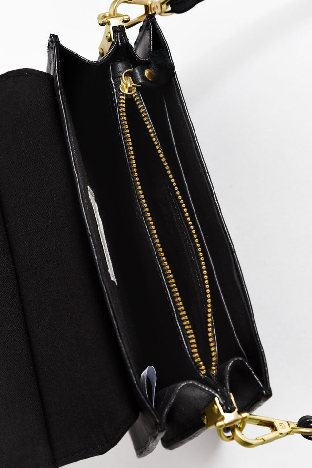 Ainsley Black Crossbody Bag