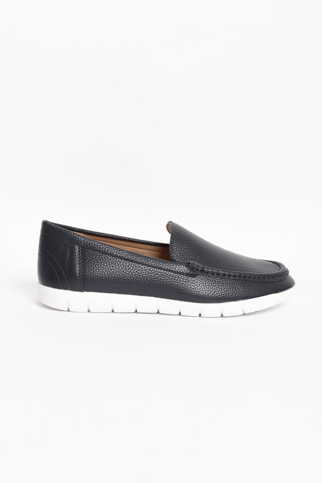 Ajay Navy Loafer