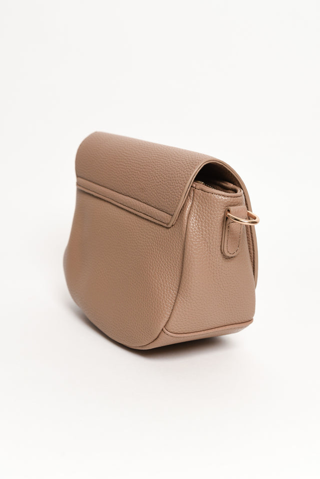 Alle Mocha Saddle Crossbody Bag image 3