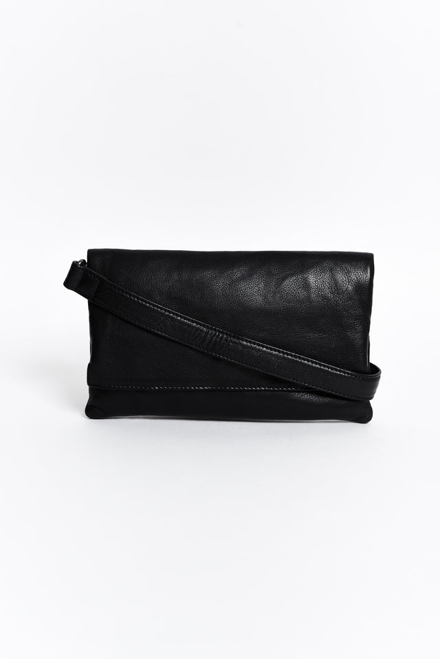 Aluka Black Leather Bag