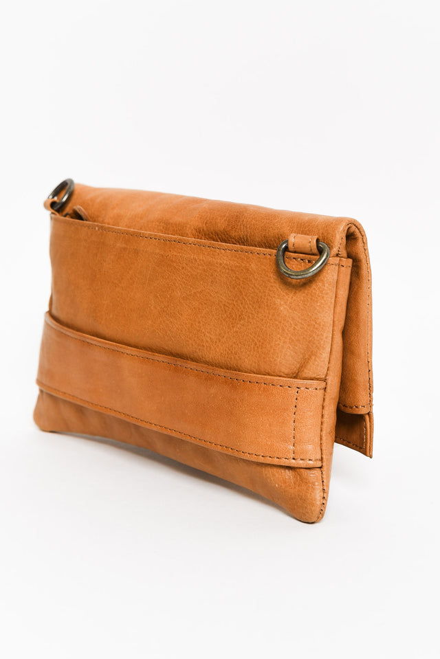 Aluka Tan Leather Bag image 3