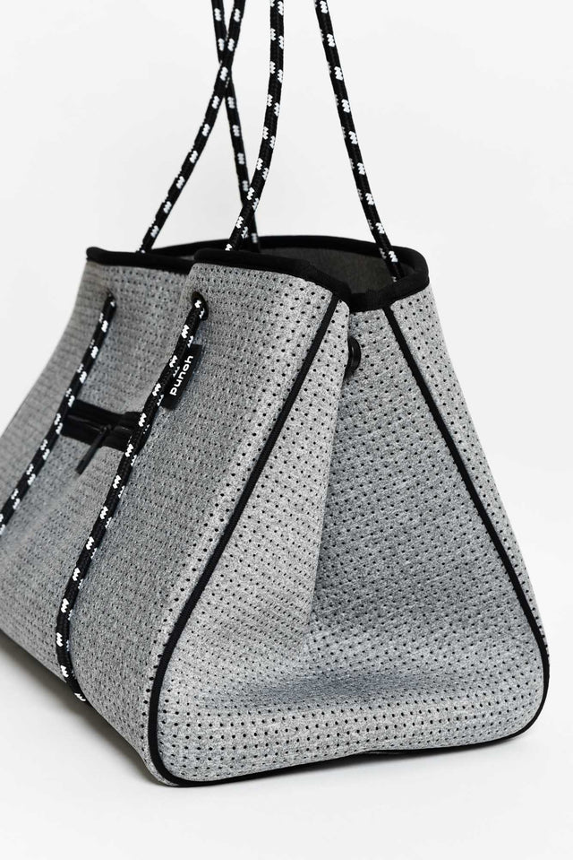 Amola Grey Neoprene Tote Bag