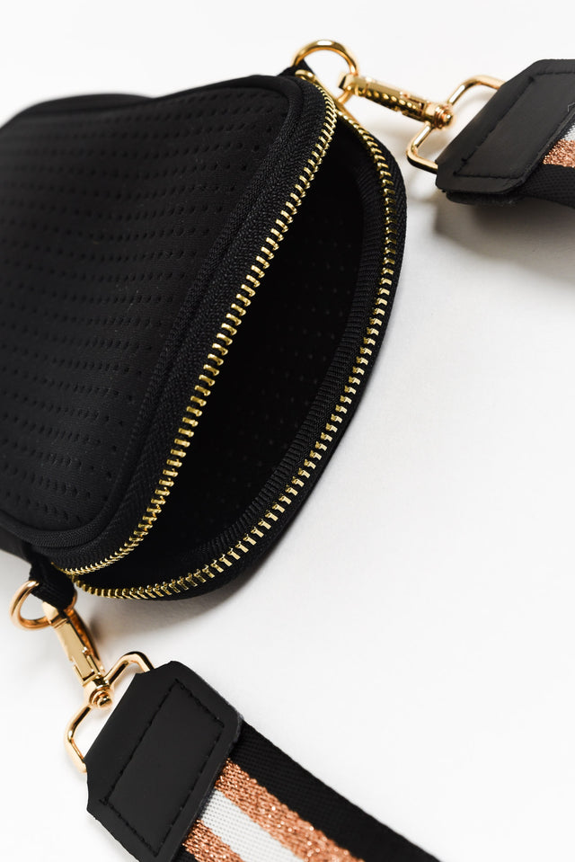 Anella Black Neoprene Phone Bag image 3