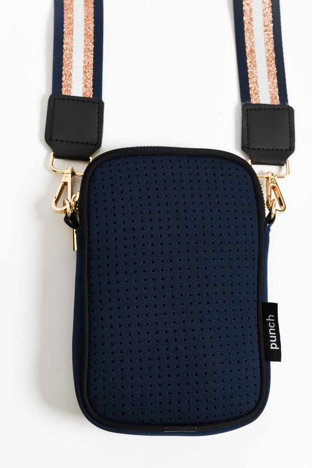 Anella Navy Neoprene Phone Bag image 3