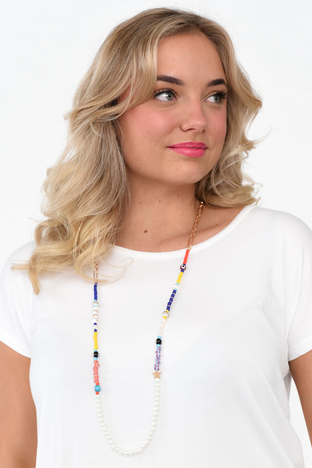 Arlene Multi Beaded Necklace