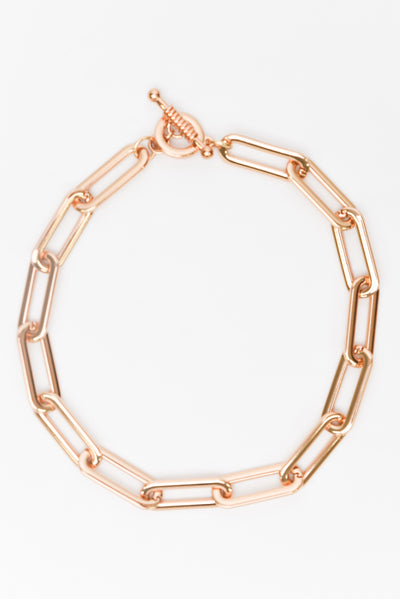 Arlette Gold Metal Links Necklace