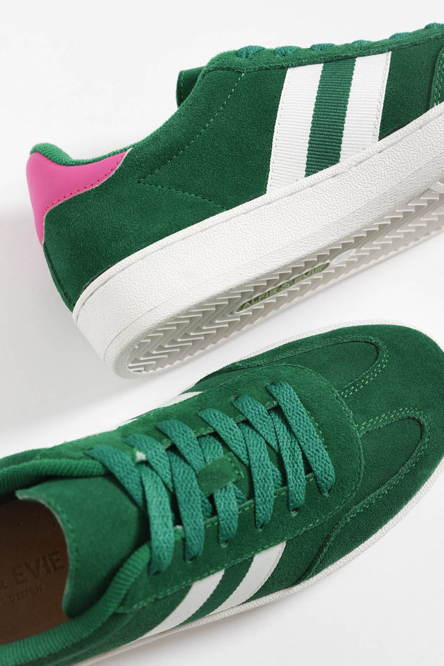 Attitude Green Suede Sneaker image 4