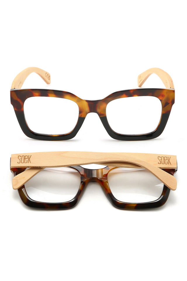 Aurelia Tortoiseshell Wooden Reading Glasses