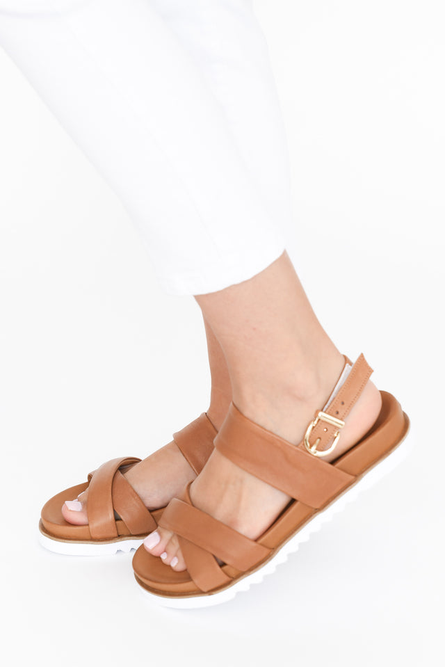 Austin Brandy Leather Sandal