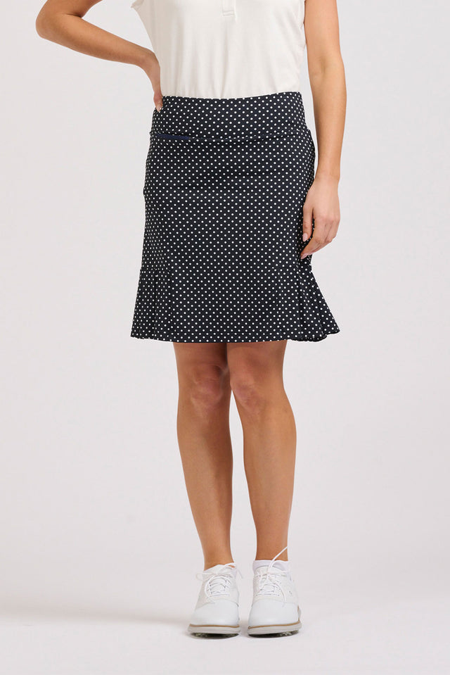 Barwon Navy Spot Pocket Skort