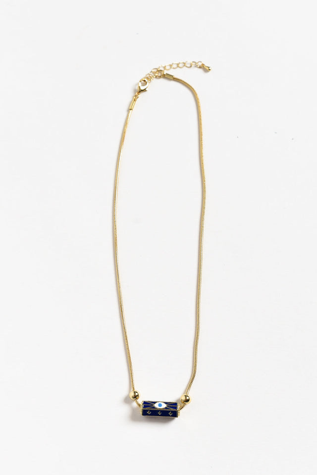 Beatriz Blue Eye Chain Necklace