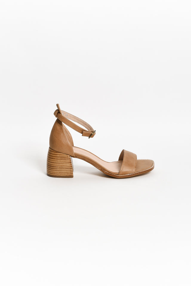 Beleev Tan Leather Heel image 4