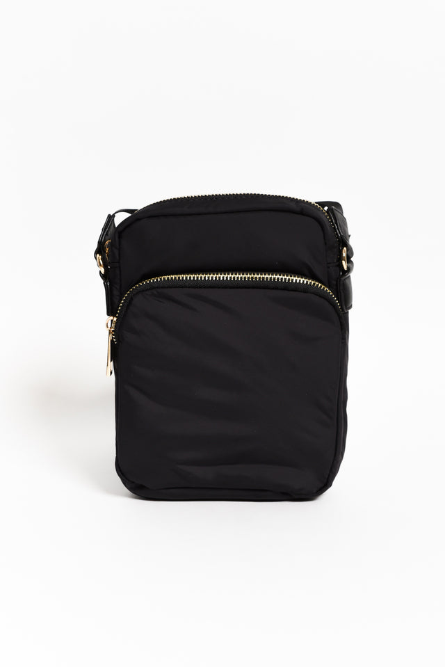 Brighton Black Phone Bag