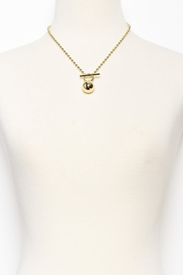 C Minor Gold Pendant Necklace image 2