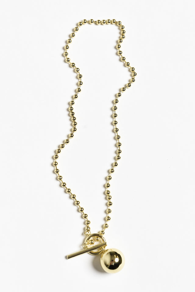 C Minor Gold Pendant Necklace image 1