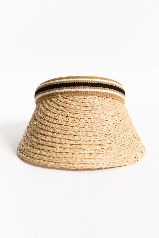 Cabarita Natural Raffia Visor image 4