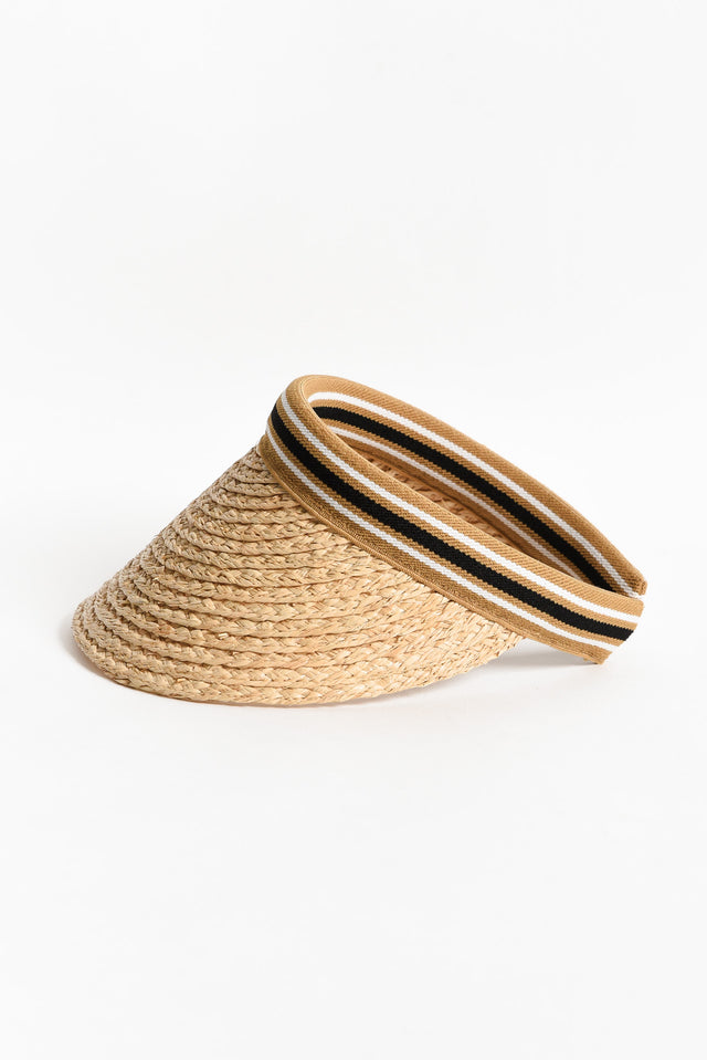 Cabarita Natural Raffia Visor