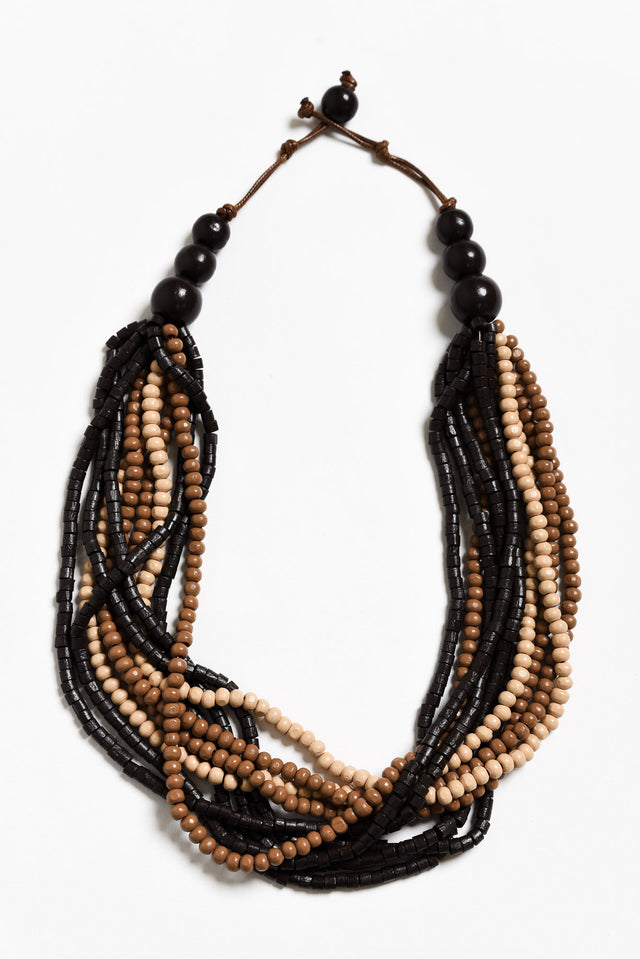 Caloundra Natural Beaded Necklace