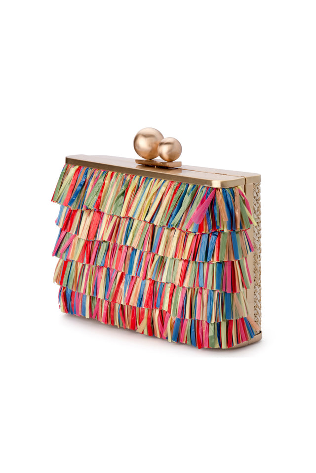 Carlita Multi Fringe Clutch image 3