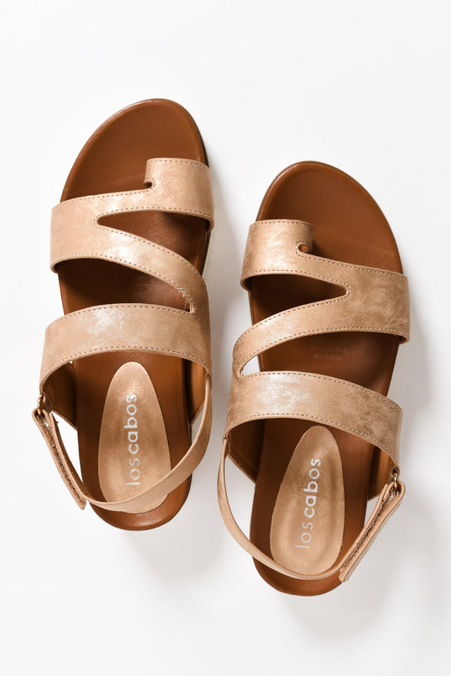 Carra Rose Gold Crossover Sandal image 4