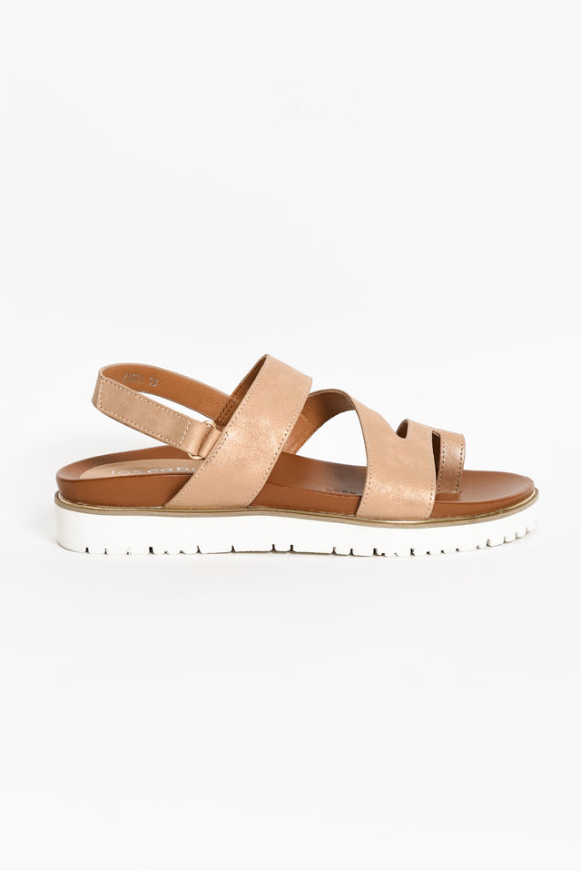 Carra Rose Gold Crossover Sandal image 6