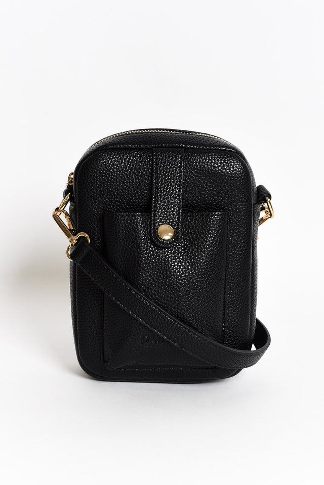 Charlie Black Crossbody Bag