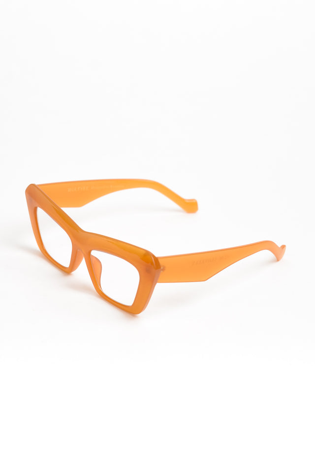 Clovelly Orange Reading Glasses