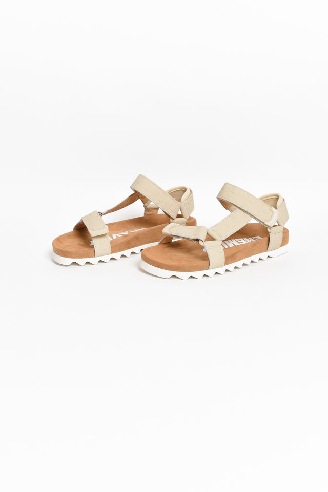 Cohen Natural Leather Velcro Sandal image 5