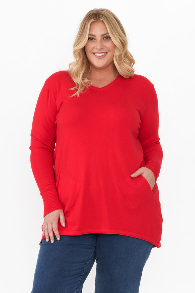 plus-size,curve-tops,plus-size-sleeved-tops,plus-size-tunics,plus-size-winter-clothing,curve-knits-jackets,plus-size-jumpers, alt text|model:Caitlin image 8