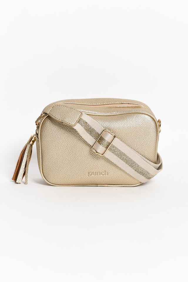 Dell Gold Crossbody Bag