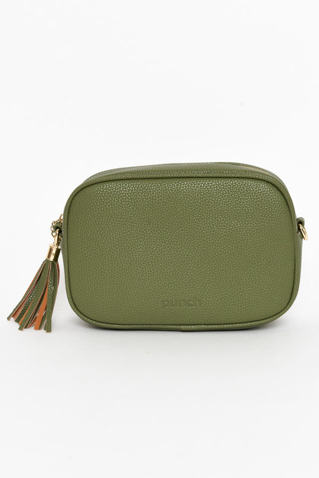 Dell Khaki Crossbody Bag image 4