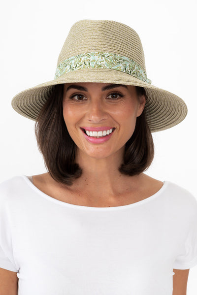 Eden Green Flexibraid Fedora