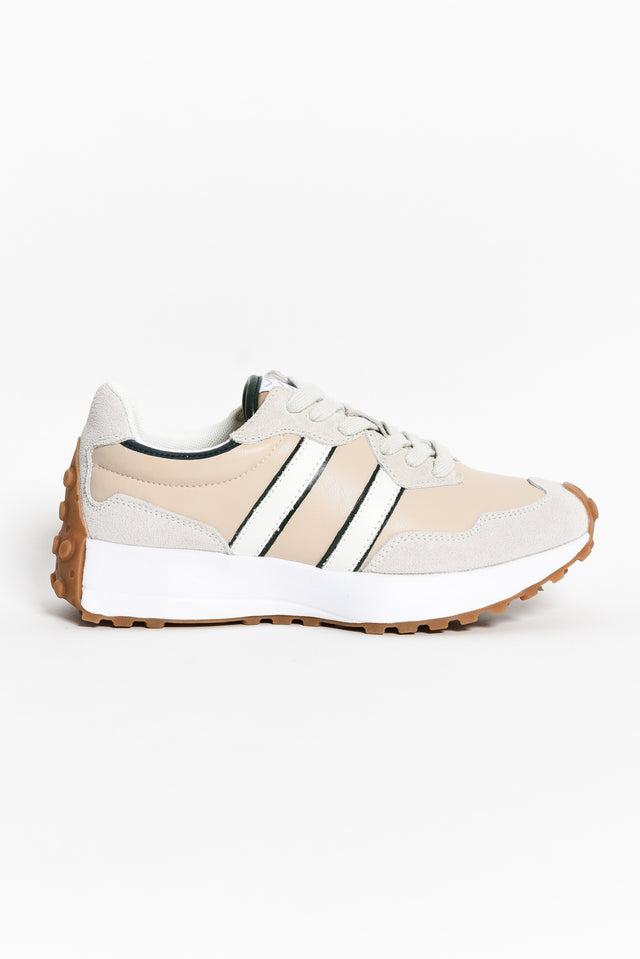 Flex Natural Stripe Leather Sneaker image 3