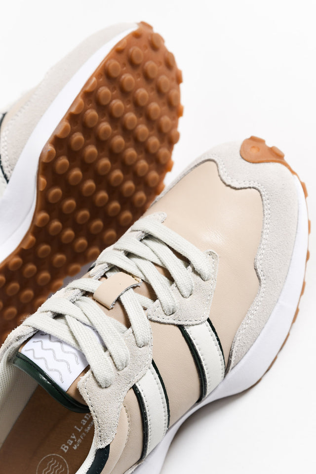 Flex Natural Stripe Leather Sneaker image 5