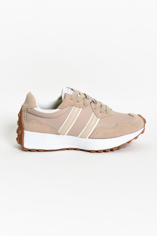 Flex Nude Stripe Leather Sneaker image 5