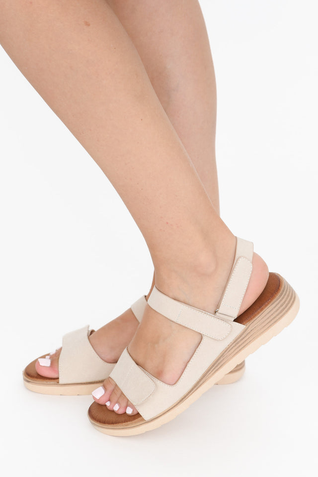 Fredo Nude Strappy Sandal image 4