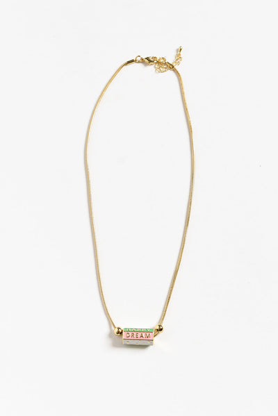 Gasly Gold Happy Chain Necklace