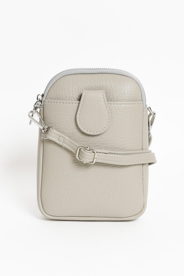 Hollis Grey Crossbody Bag