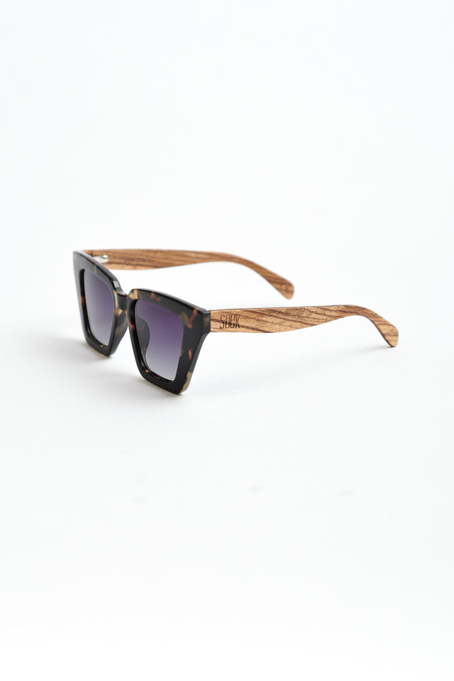 Icon Tortoiseshell Wooden Sunglasses