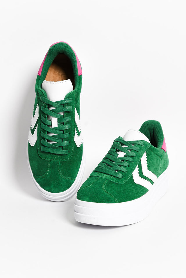 Iggy Green Suede Sneaker