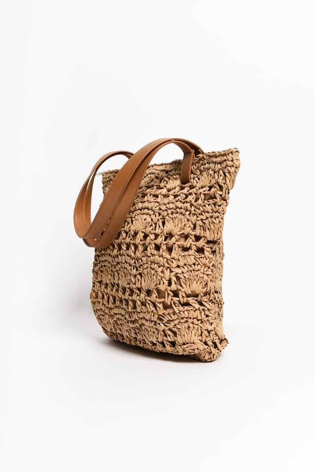 Imelda Tan Straw Tote Bag