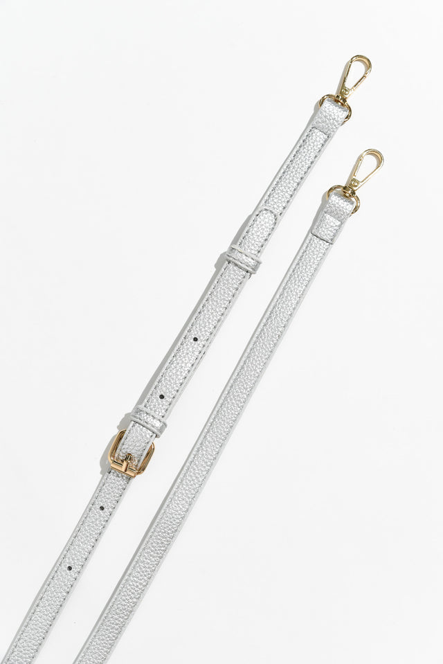 Indira Silver Bag Strap