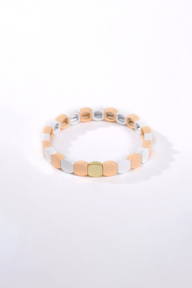 Ivy Gold Beaded Bracelet