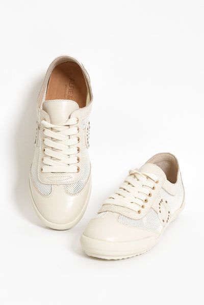 Jamie Cream Mesh Sneaker