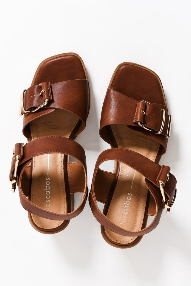 Jazzi Cognac Buckle Heel image 3