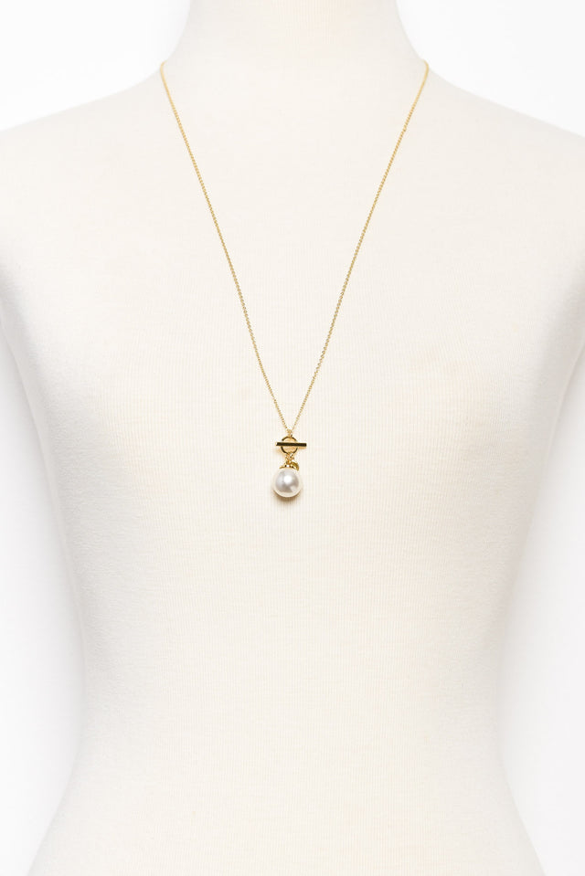 Kora Gold Pearl Necklace