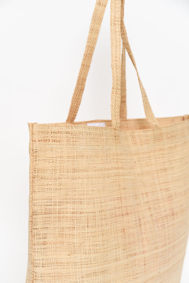 Langara Natural Raffia Tote Bag image 3